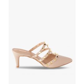 FIONI BY PAYLESS, Embellished Kitten Heeled Sandals