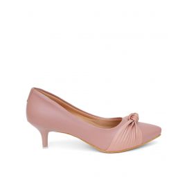 SHUZ TOUCH, Pointed-Toe Kitten Heeled Pumps
