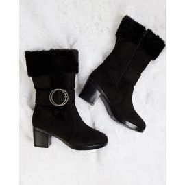 GINGER BY LIFESTYLE, Women Boots With PU Upper