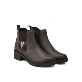 FENTACIA,Ankle-Length Boots with Synthetic upper