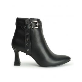 ELLE,Women Mid-Calf Length Slip-On Boots