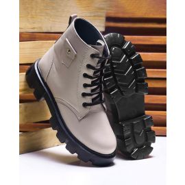 FROH FEET,Women Ankle-Length Boots with Lace Fastening