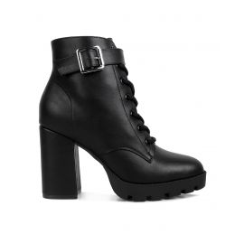 LONDON RAG,Women Lace Fastening Ankle-Length Boots