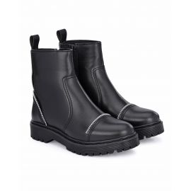 DELIZE, Zip-Closure Ankle-Length Boots