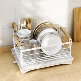 IKIRU Single Layer Utensils Holder | Dish Drainer Basket For Home & Kitchen