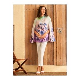 MIDNIGHT BLUE SUNRISE SARA SHIRT