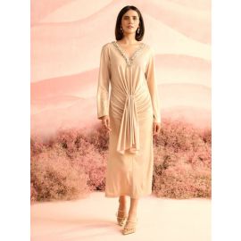 GOLD STARLIT DRESS